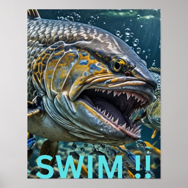 Swim !! poster (Front)