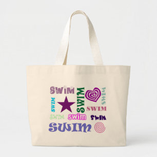 Swim Repeating Large Tote Bag