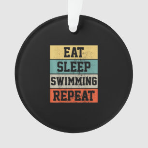 Swim Swimmer Swimming Gift Ornament