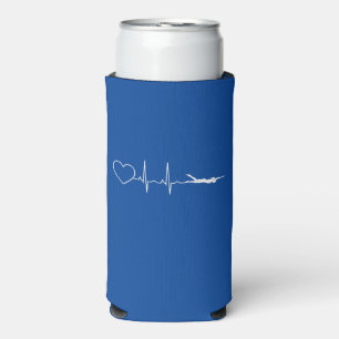 Swim - Swimming Heartbeat Seltzer Can Cooler