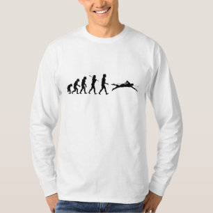 Swim Swimming Sport Evolution T-Shirt