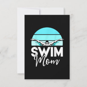 Swim Team Mum Mor School Swimming Meet Swimmer Invitation