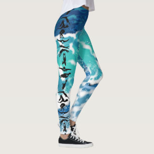 Swim Team Ocean 1 Leggings