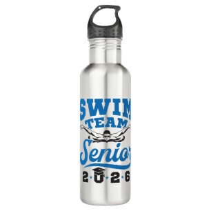 Swim Team Senior 2026 710 Ml Water Bottle