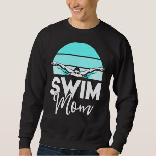 Swim Team Shirt Mum Mother School Swimming Meet Sw