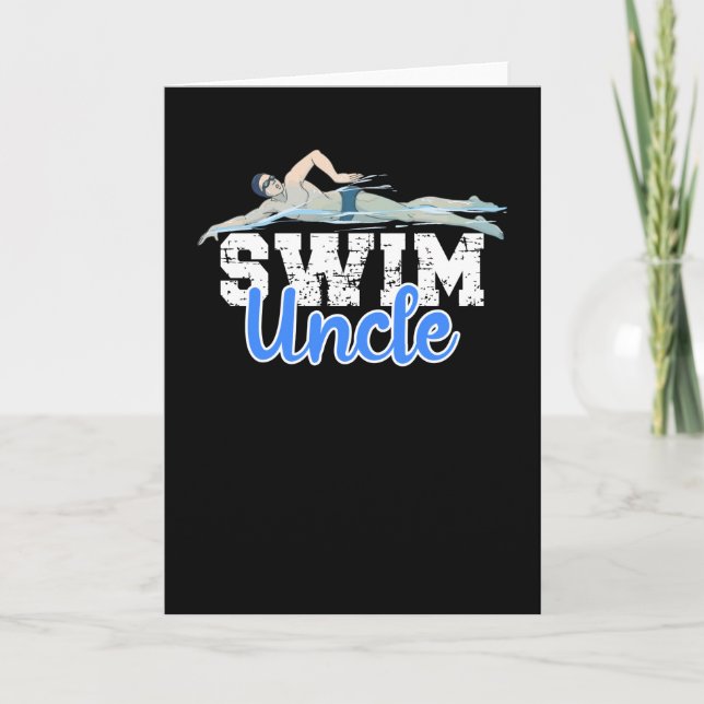 Swim Uncle Card (Front)