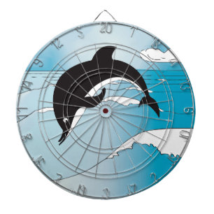 Swim With Dolphins Dartboard