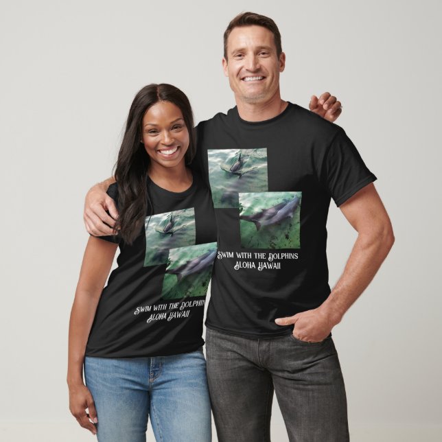 Swim with Dolphins Hawaii Adventure Unisex T-Shirt (Unisex)