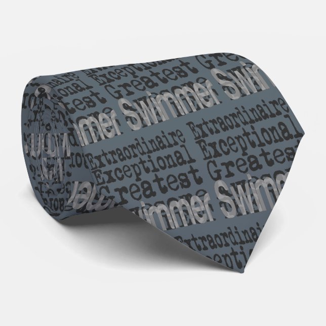 Swimmer Extraordinaire Tie (Rolled)
