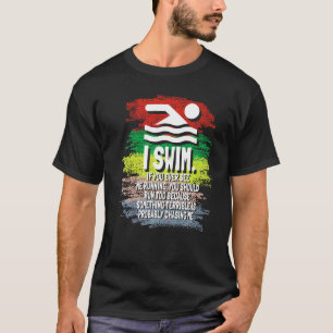 Swimmer I Dont Run And If You See Me Running  Swim T-Shirt