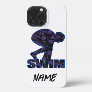 Swimmer On The Block  iPhone 13 Pro Max Case