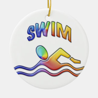 Swimmer ornament