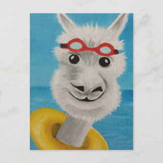 Swimmer Postcard