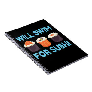Swimmer Swimming   Notebook