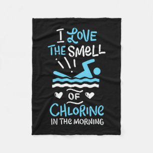 Swimmer Swimming Swim Sport Gift Fleece Blanket