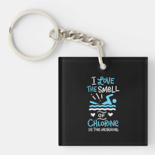 Swimmer Swimming Swim Sport Gift Key Ring