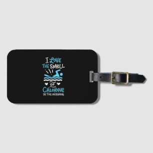 Swimmer Swimming Swim Sport Gift Luggage Tag