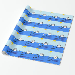 Swimmer Wrapping Paper