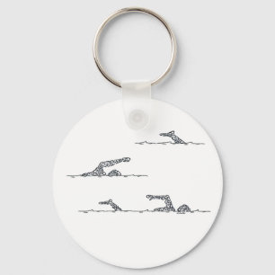 SWIMMERS KEY RING