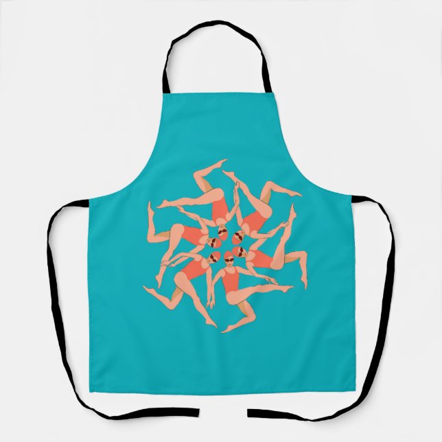 Swimmers - Synchronised Swimming   Apron (Front)
