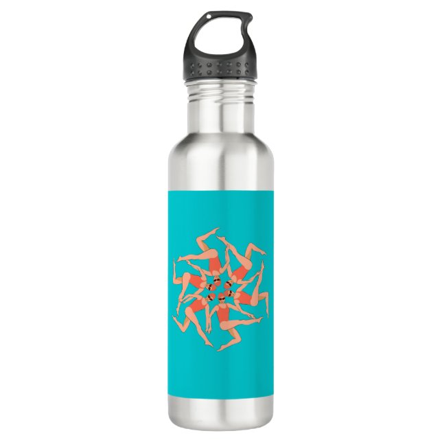 Swimmers - Synchronised Swimming Choreography   710 Ml Water Bottle (Front)