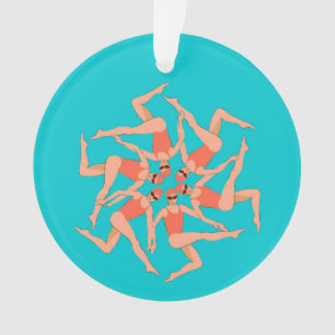 Swimmers - Synchronised Swimming Choreography    Ornament