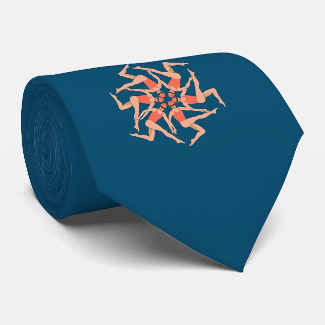Swimmers - Synchronised Swimming Choreography  Tie (Rolled)