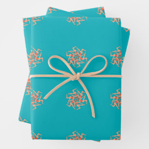 Swimmers - Synchronised Swimming Choreography Wrapping Paper Sheet