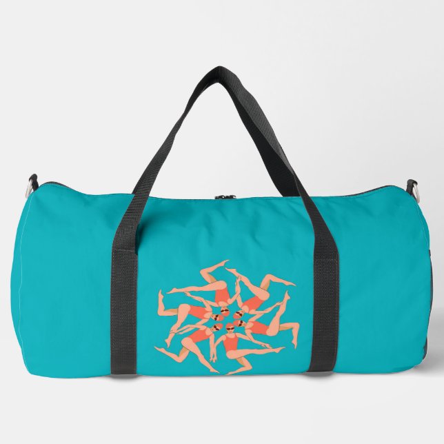 Swimmers - Synchronised Swimming  Duffle Bag (Front)