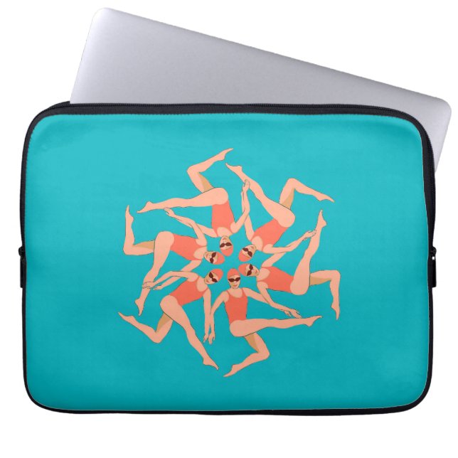 Swimmers - Synchronised Swimming   Laptop Sleeve (Front)