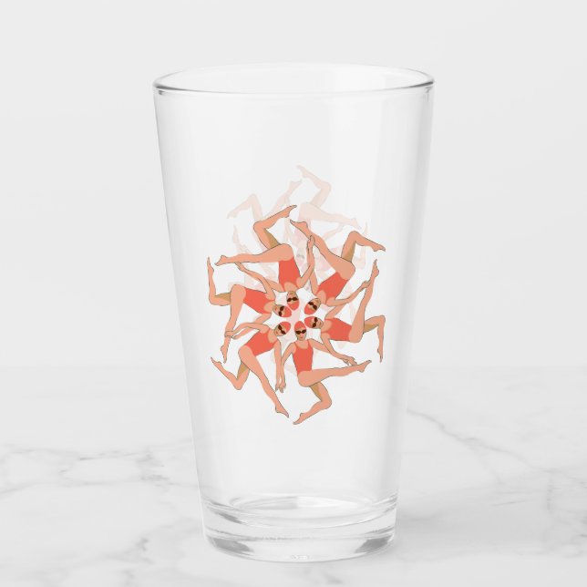 Swimmers - Synchronized Swimming Choreography  Glass (Front)