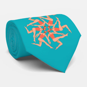 Swimmers - Synchronized Swimming  Tie