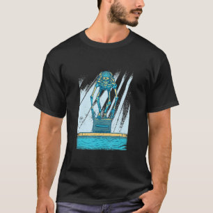 Swimming 50 Metres Train Breast Swimming Claw T-Shirt