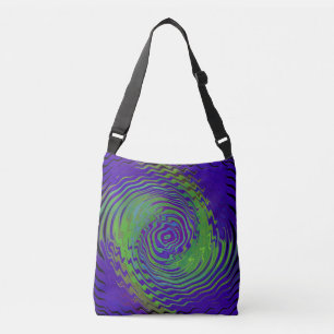 Swimming alien.... crossbody bag