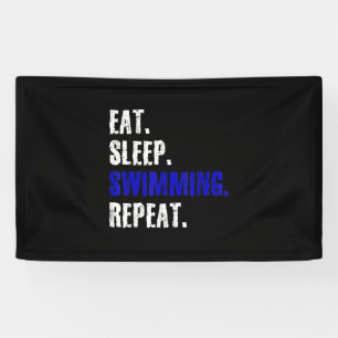 Swimming And Swimmers Design Summer Gift Banner