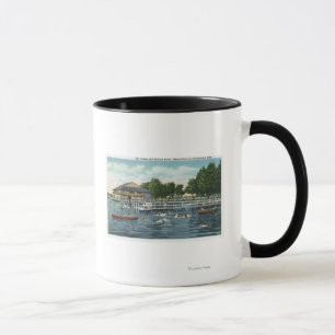 Swimming at Bemus Point Beach and Casino Mug