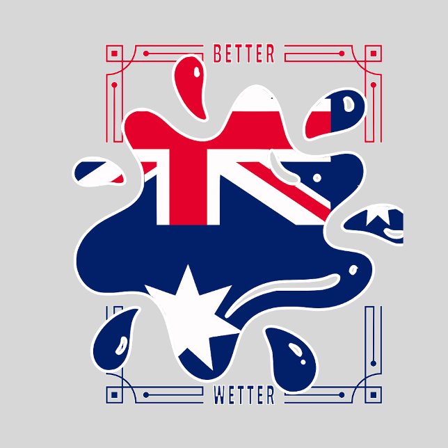 SWIMMING AUSTRALIAN ANCESTRY WATER POOL T-Shirt (Creator Uploaded)