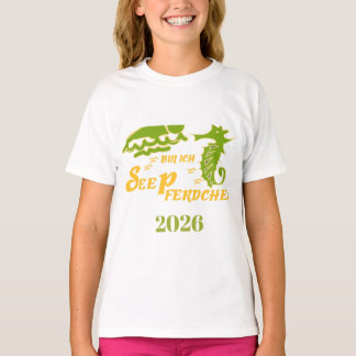 Swimming badge swim seahorse T-Shirt