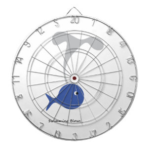 Swimming Blows cool and unique design Dartboard