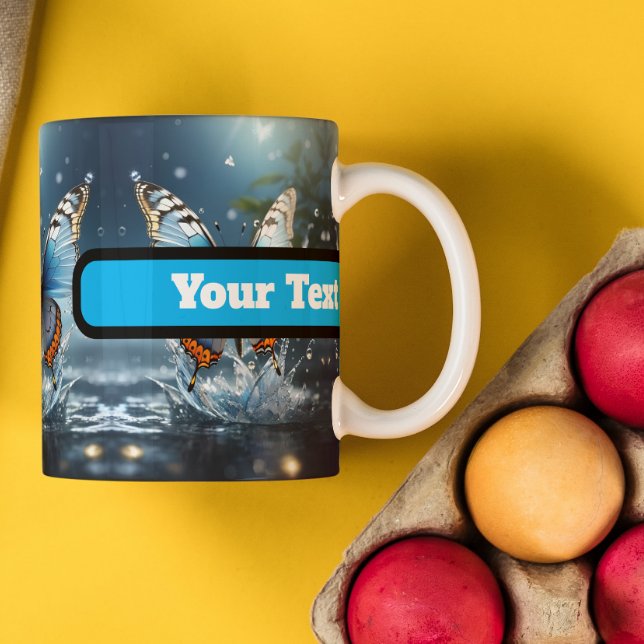 Swimming Butterfly Coffee Mug (Creator Uploaded)