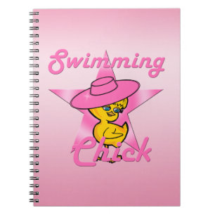 Swimming Chick #8 Notebook