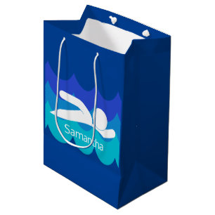 Swimming Design Gift Bag