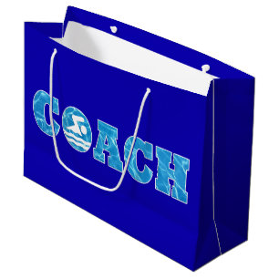 Swimming & Diving Coach Pool Water Swim Coach's Large Gift Bag