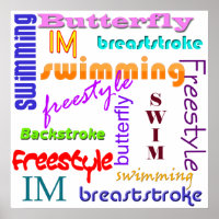 Swimming Everywhere Poster