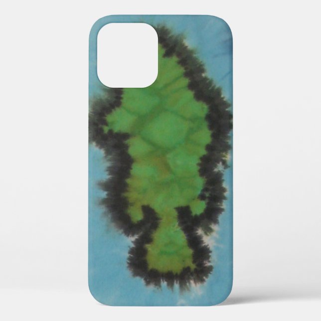 Swimming Fish Tie Dye Phat Dyes Case-Mate iPhone Case (Back)
