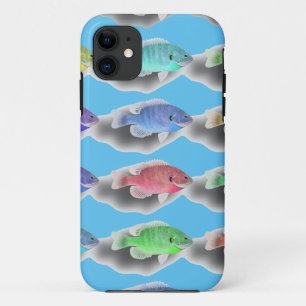 Swimming Fishies iPhone 11 Case