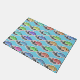 Swimming Fishies Doormat