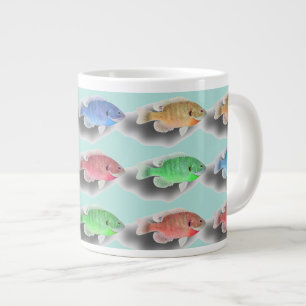 Swimming Fishies Large Coffee Mug