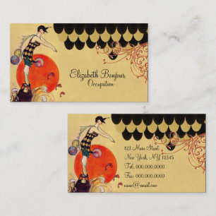 Swimming Girl - Business Card