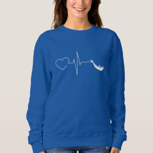 Swimming Heartbeat Sweatshirt